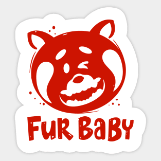 Fur Baby Sticker